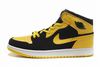 Retro Jordan 1 Sneakers Size14 Size15 White Yellow