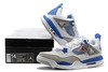 White/Blue/Grey-Jordan IV 4 Size 14 Size 15 Men Sneakers