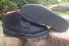 Nike Brand Air Yeezy II 2 Solar Red and Black Basketball Trainers for Men