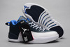 Obsidian/White/Blue Colorway Chicago Jordan Retro 12 XII Nike Low Training Footwear