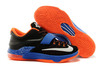 NBA Kevin Durant OKC Away KD 7 Shoes Silver/Black/Hyper Crimson/Photo Blue - "On The Road"