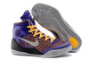 Zoom Air Kobe 9 Women Size Purple/Grey/Orange Nike Bryant Training Sneakers