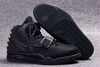 Michael Nike Yeezy 2 Mens "Blackout" basketball Sneaker with "All black" Color