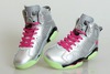 Ladies Nike Jordan 6 Glow in the Dark "Valentines Day" Vivid Pink/Black/Metallic Silver Sports Trainers