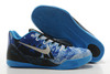 "Game Royal" Nike Kobe 9 Premium EM Men Sports Shoes - Metallic Silver/Blue Hero/Game Royal