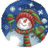 снеговик из santa and snowman ornament dimesnions