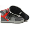 Supra Shoes Skytop Tuf Grey Red Mens