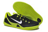 Low Mens Kobe Bryant New Release Training Sneakers Kobe 9 EM Black Grey Neon Green Colorway