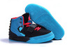 Nike Air Yeezy 2 NRG Black Blue Solar Red Women's Footwear