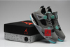 Dark Grey Green Glow/Cement Grey Black Jordan 4 Retro Shoes