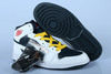 Brand Nike Michael Air I Retro Black White Yellow Laces Training Shoe for Men