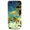 kokosnoot boom patroon TPU zachte hoes voor iPhone 5 / 5s