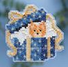 Cat in the Box Cross Stitch Kit, Mill Hill