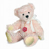 Hermann Teddy Original Коллекционный мишка "Kristall rose", с кристаллами SWAROVSKI