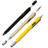 MONTEVERDE TOOL PEN - BALLPOINT IN YELLOW - 9 TOOLS IN ONE