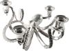 Pewter Extra Large Octopus Candelabra