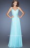 Aqua Long Prom Dress 2015 La Femme 1988