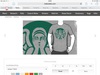 Starbucks weeping angel t-shirt