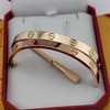 cartier love bracelet.