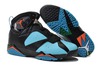 Nike Jordan 7 Turbo Green/Black with Orange Accents Mens Sneaker