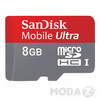 Карта памяти SanDisk 8 GB microSDHC Ultra