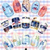 Переводные наклейки для ногтей / Anchor Nail Art Water Decals