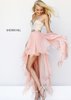 Strapless Beaded Sweetheart High Low Dresses