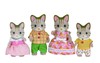 Набор "Семья Полосатых Кошек", Sylvanian Families