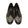 Туфли Alexander McQueen Black Studded Loafers