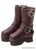 Pure Neemo Size - Komorebi Mori no Oyofukuya-san "Engineer Boots" / Brown (DOLL CLOTHING)