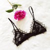 little black lace bra