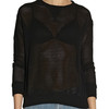 r13 cotton-mesh sweatshirt