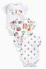 Bright Animals Short Sleeve Bodysuits Three Pack