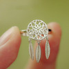 Dreamcatcher Zakka Style Rings