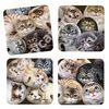 Пробковые подставки Henry Cats (4 шт.)