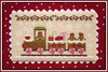 Gingerbread Train - Gingerbread Village 1 Country Cottage Needleworks