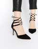 ASOS SOPHIA Lace Up Pointed Heels £32.00