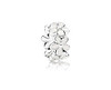 Pandora spacer charm DARLING DAISIES WHITE ENAMEL