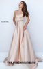 Sherri Hill 50222 Sweetheart-Neck Bodice Nude Long Prom Dresses 2016 Beaded