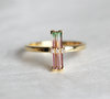 Watermelon Tourmaline Ring