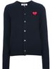 Comme Des Garçons Play Cardigan