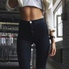 black skinny jeans