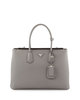 Grey prada bag