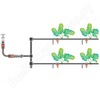 Капельный полив (комплект) в теплице Gardena 01373-20.000.00