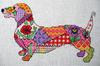 Patchwork Dog Cross Stitch Chart