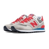 NEW BALANCE 574 GREY RED