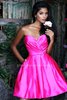 A-Line Sherri Hill 50147 Strapless Short Prom Dress