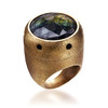 SIREN Ring | Gold + Labradorite