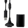 Зарядное устройство для игровой приставки XBOX360 Microsoft Play & Charge Kit Black