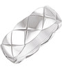 CHANEL Coco Crush 18K white gold ring. Small version